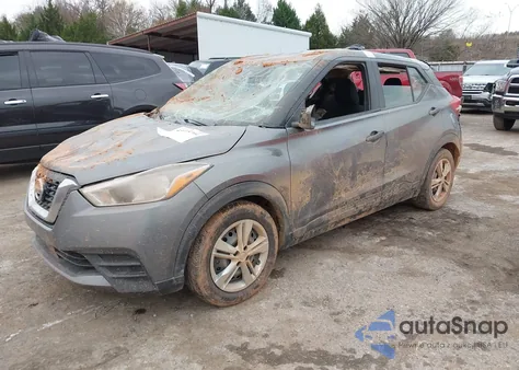 2020 Nissan Kicks S Xtronic Cvt z USA, uszkodzony, nr VIN 3N1CP5BV8LL538678